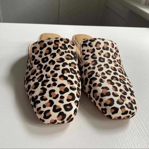 Nine West Calf Hair Square Toe Mules - Picture 5 of 10